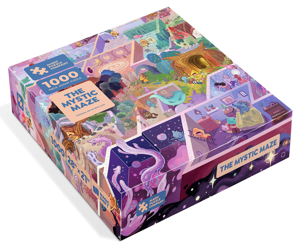 The Mystic Maze 1000 Piece Puzzle with a Surprise