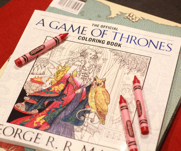The Official Song of Ice and Fire Coloring Book
