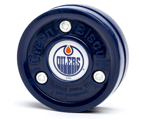 The Original Green Biscuit NHL Puck