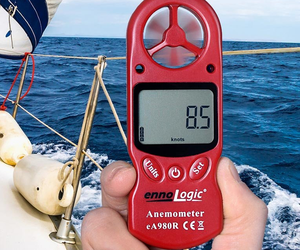 The Pocket Sized Wind Speed Anemometer