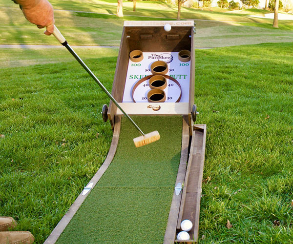 The Puttskee Skeeball Putting Game