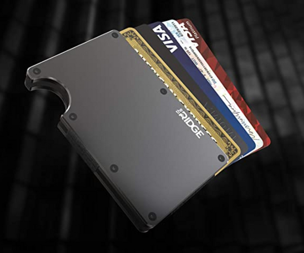 The Ridge Slim Minimalist Metal Wallet