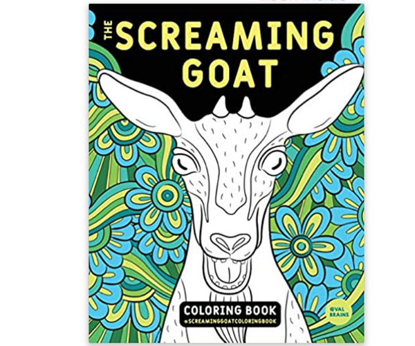 The Screaming Goat Coloring Book