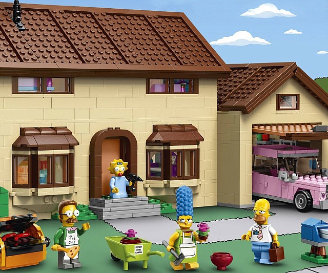 The Simpsons LEGO Set