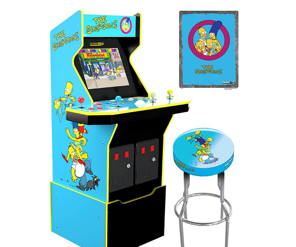 The Simpsons Stand Up Arcade Game