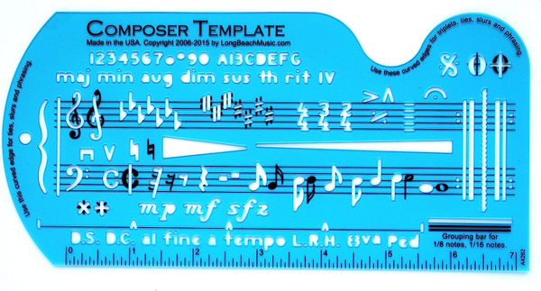 The Song Writer's Composing Template
