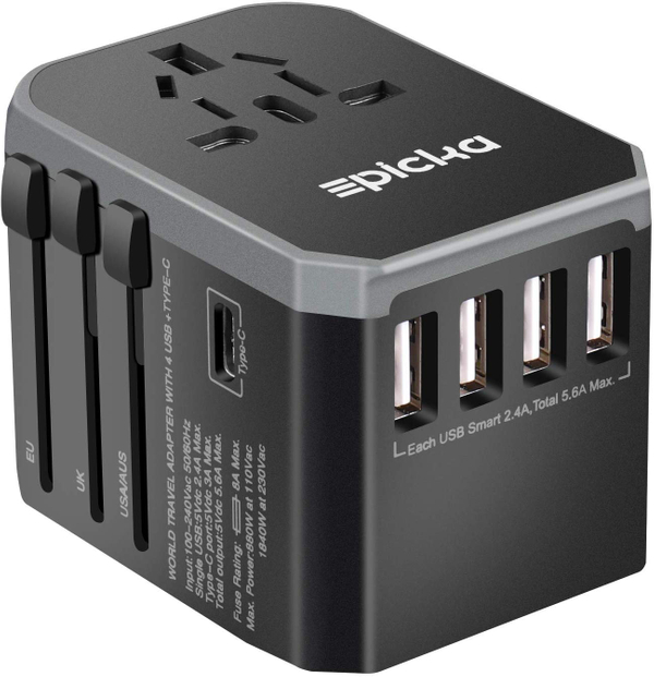 The Universal Travel Plug Adapter