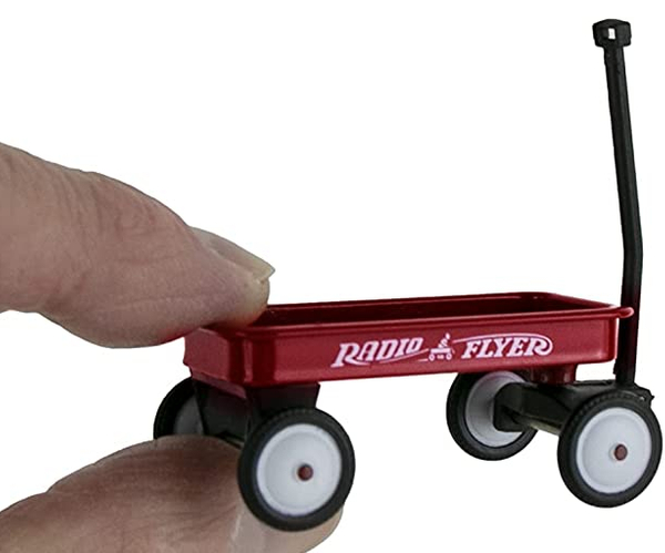 The World's Smallest Red Radio Flyer Wagon