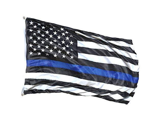Thin Blue Line Flag