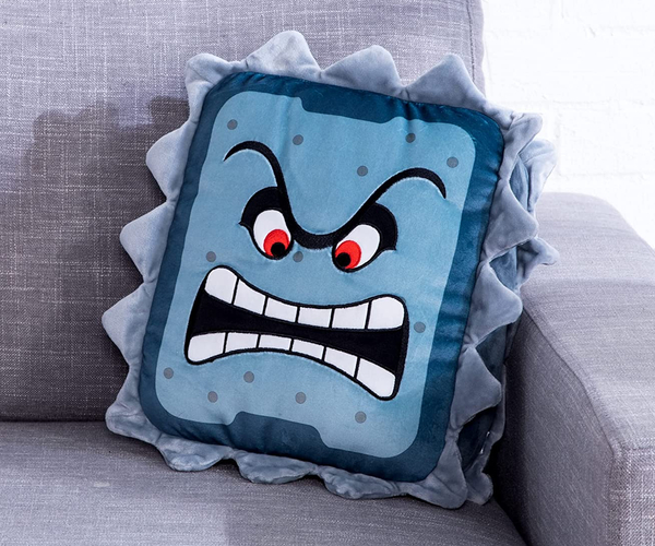 Thwomp Throw Pillow