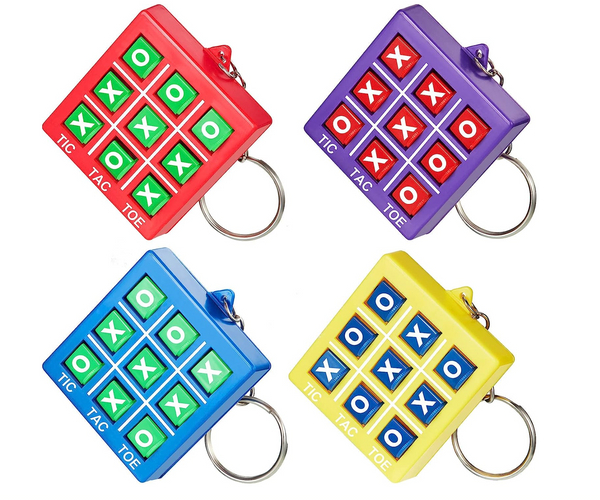 Tic Tac Toe Keychains