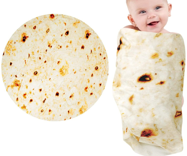 Tortilla Baby Blanket