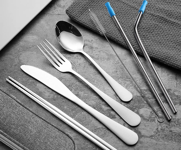Travel Utensils with Case