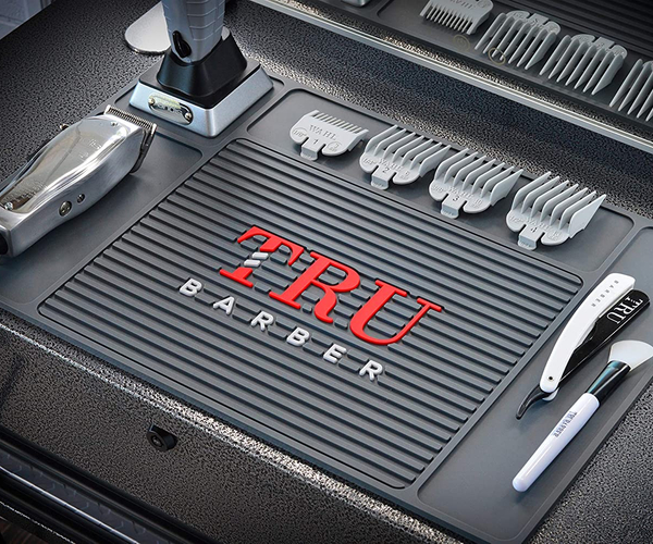 Tru Barber Workstation Organizer Mat