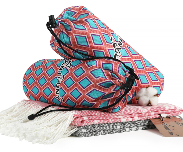 Turkish Beach Towel Gift Set