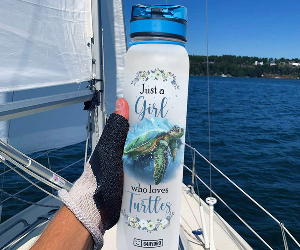 Turtle Reminder Water Bottle