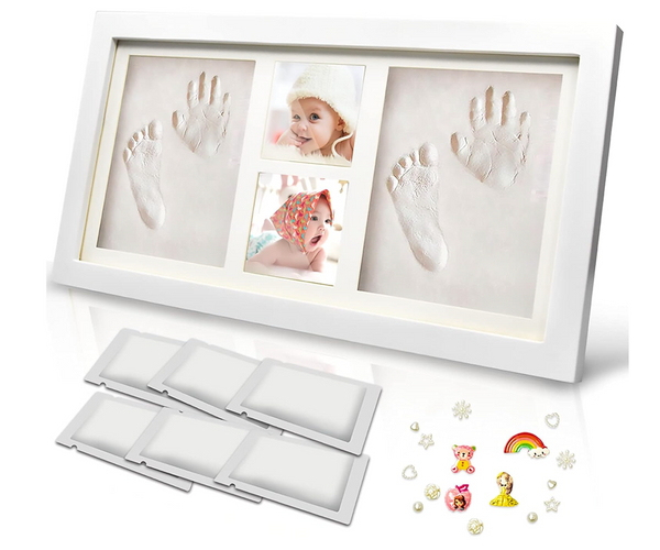 Twin Footprint and Handprint Frame