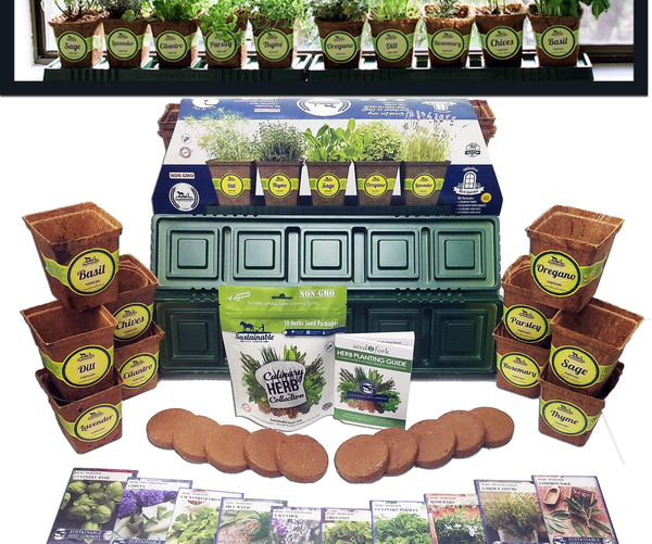 Ultimate Herb Garden Starter Set