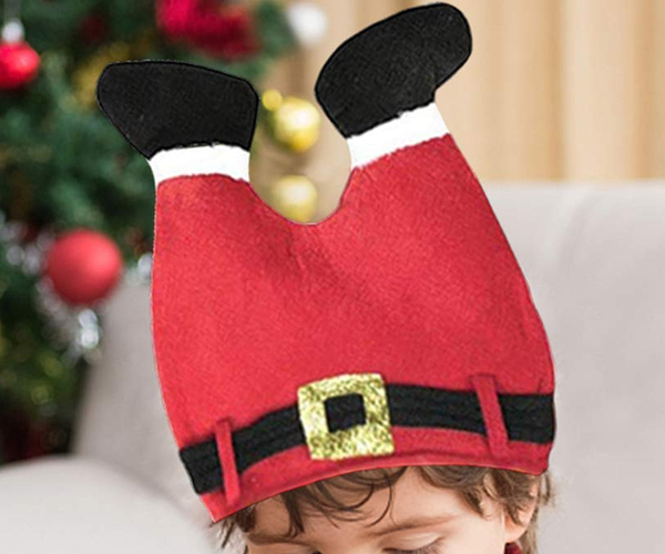 Upside Down Santa Hat
