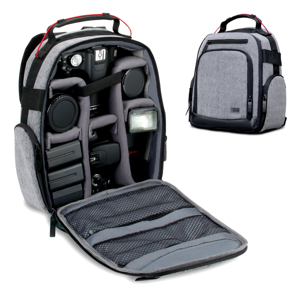 USA GEAR Portable Camera Backpack for DSLR Camera
