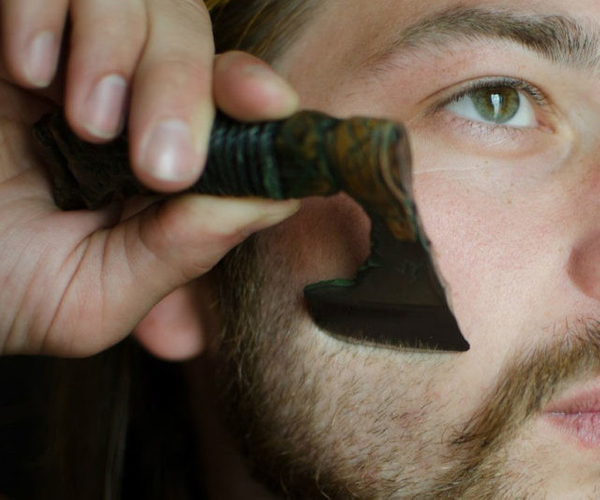 Viking Axe Shaving Straight Razor