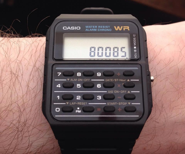 Vintage Calculator Watch