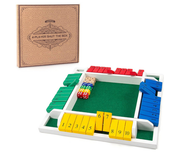 Vintage Close the Box Board Game