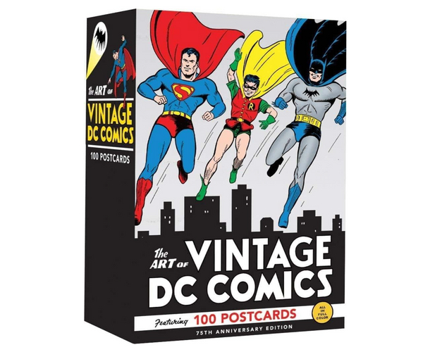 Vintage DC Comic Books Postcards