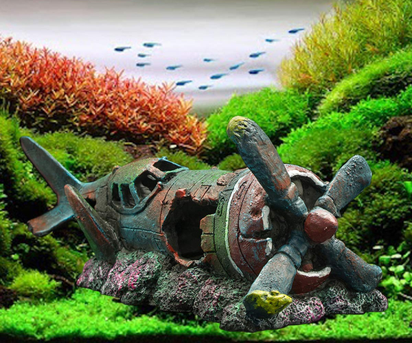 Vintage Fighter Plane Decoration