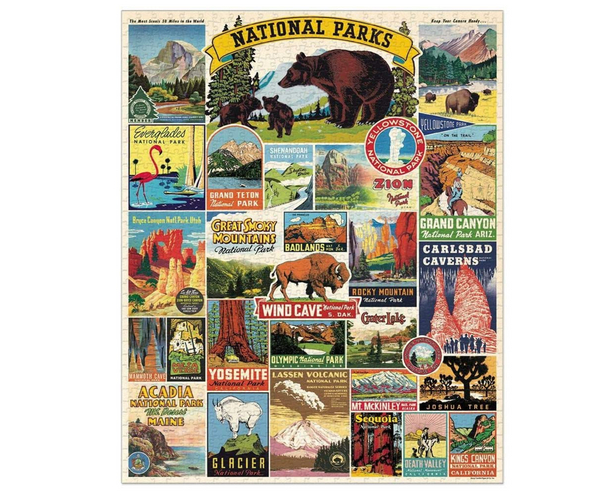 Vintage National Parks Puzzle