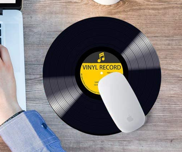 Vinyl Record Funny Mouse Pad
