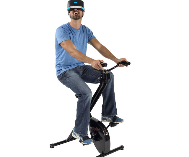 Virtual Reality Exercise Bike