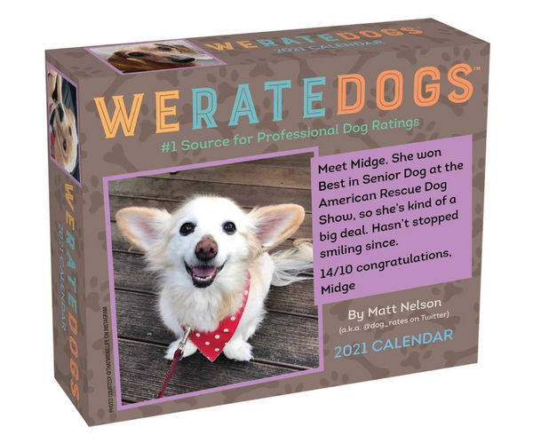 We Rate Dogs Day-to-Day Calendar