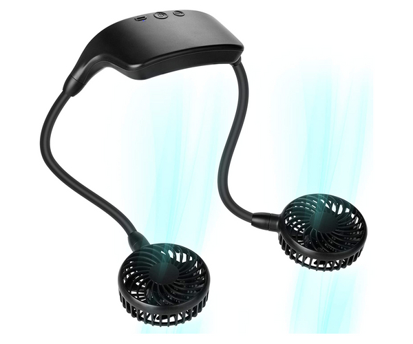 Wearable Cooling Neck Fan