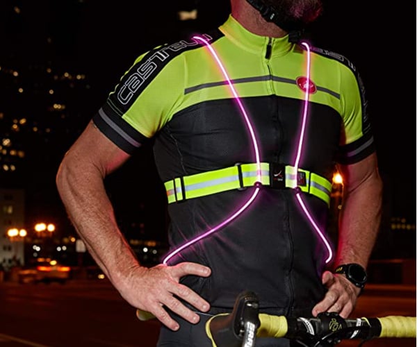 Weatherproof LED High-Viz Vest