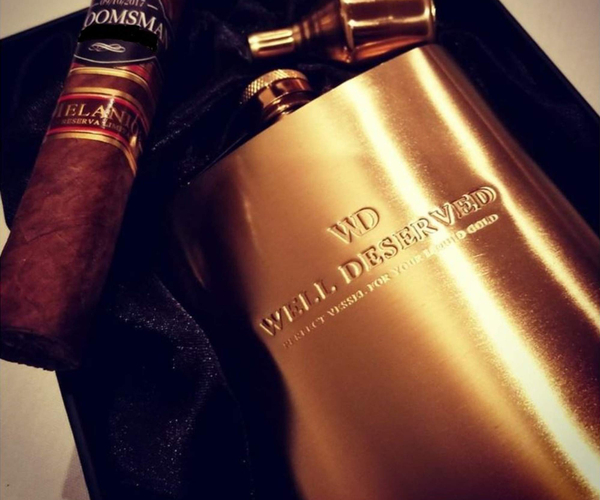 Well Deserved Hip Flask