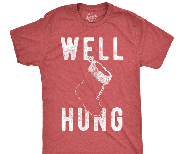Well Hung Funny T-Shirt