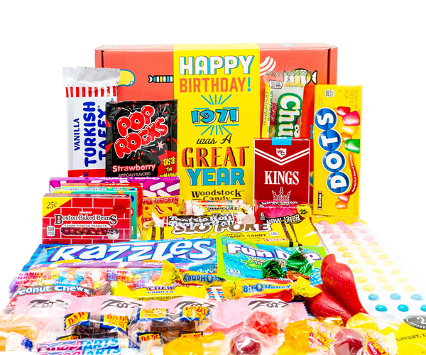 What a Great Year Retro Nostalgia Candy Box