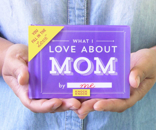 What I Love About Mom Fill-In Book