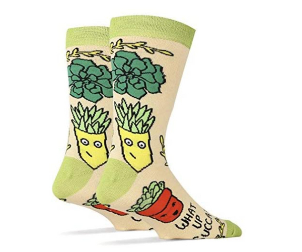 What Up Succa Funny Socks