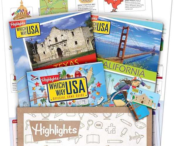 Which Way USA Highlights Geography Subscription Box