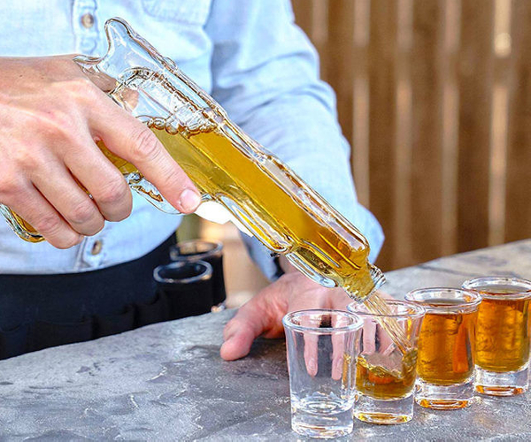 Whiskey Decanter and Glass Set