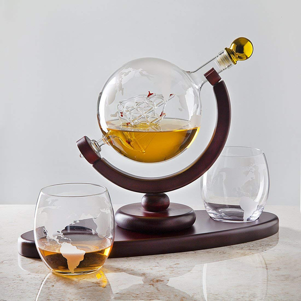 Whiskey Decanter Globe