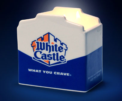 White Castle Scented Candle