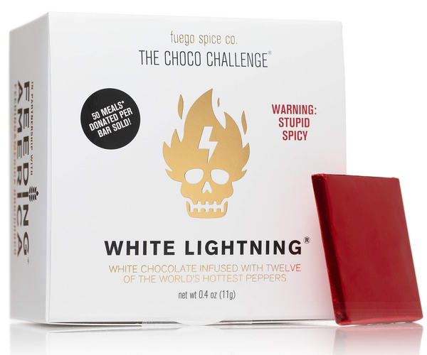 White Lightning Stupid Spicy Choco Challenge