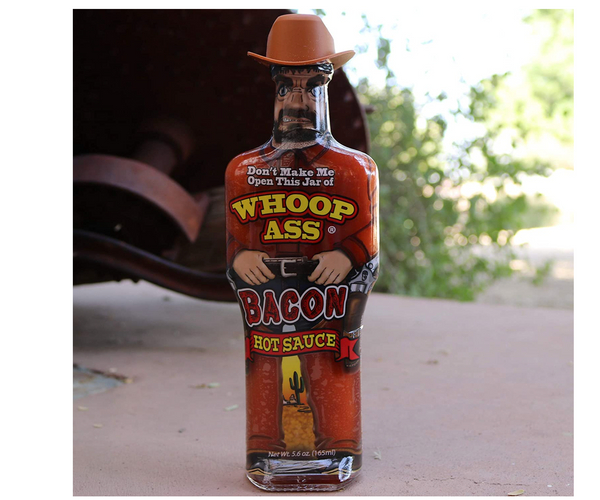 WHOOP ASS Grilling BBQ Bacon Hot Sauce