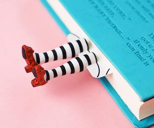 Wicked Witch of the Book Feet Bookmark