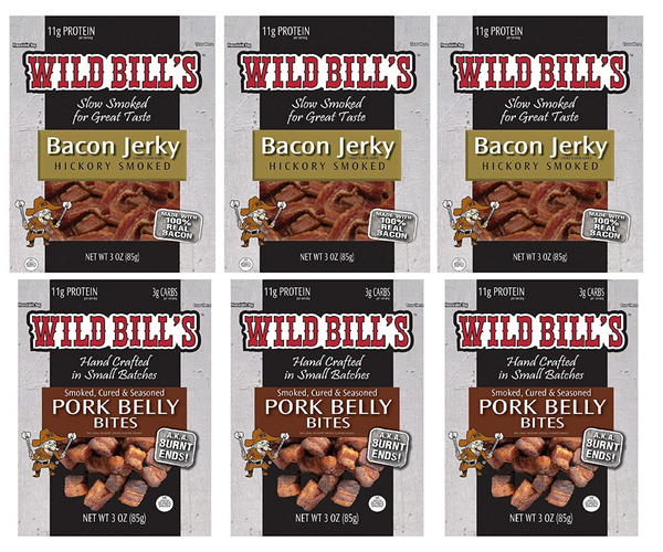 Wild Bill Bacon Lover Jerky Box