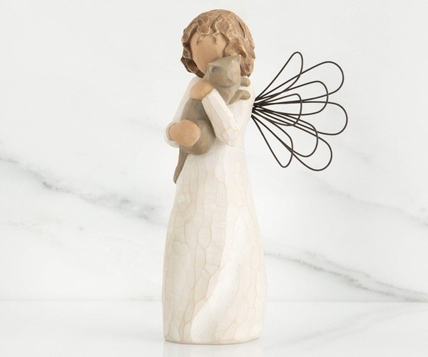 Willow Tree Angel With Cat