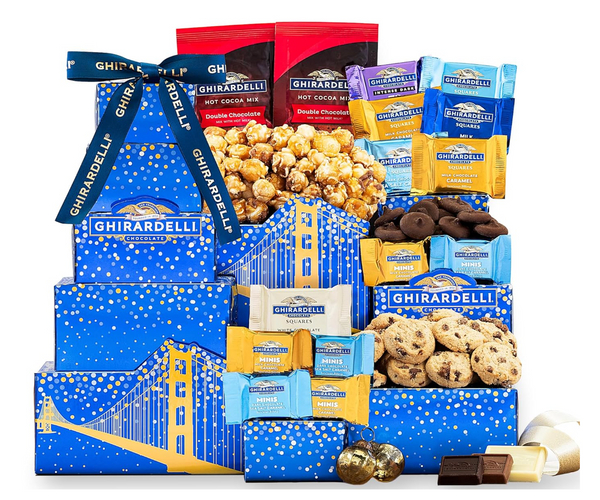 Wine Country Ghirardelli Chocolate Gift Tower